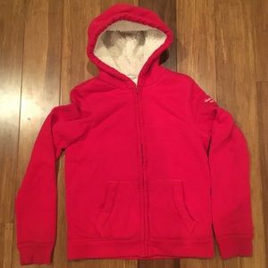Abercrombie Kids Boys Sherpa hoodie L